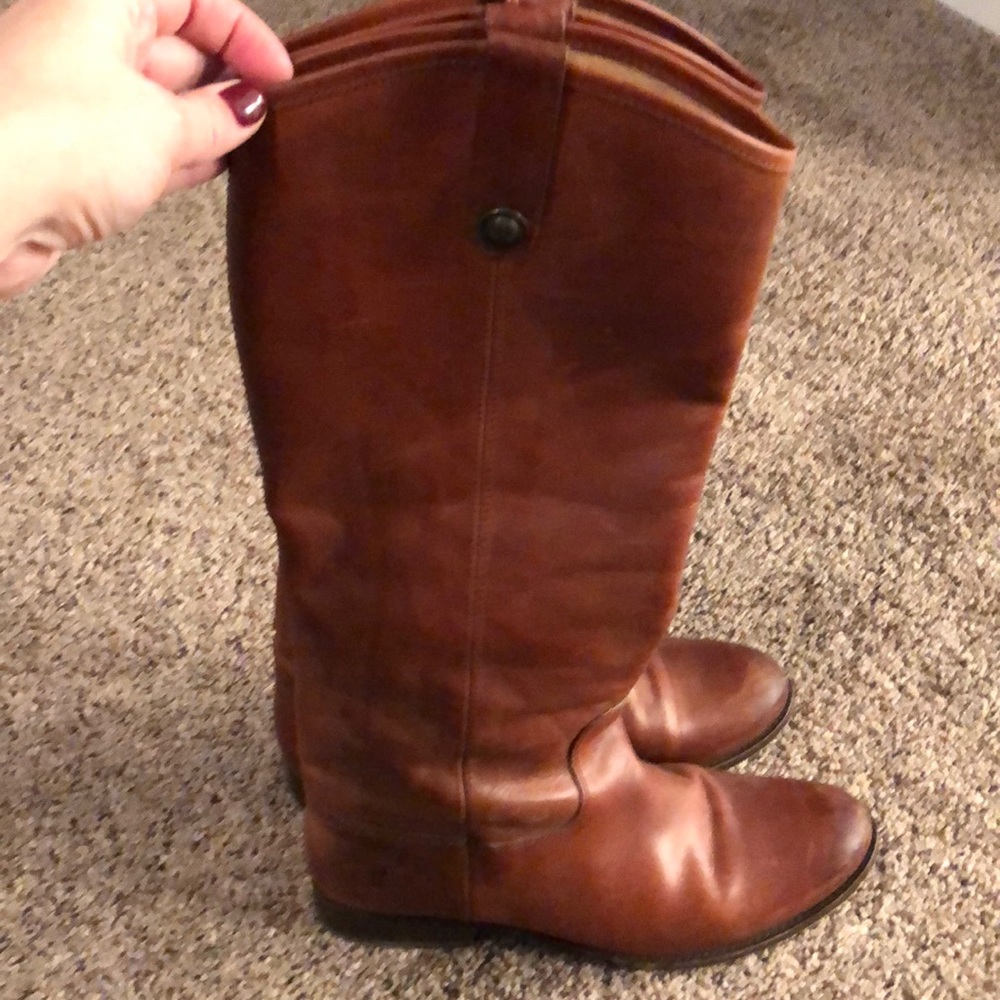 Frye Melissa button boots